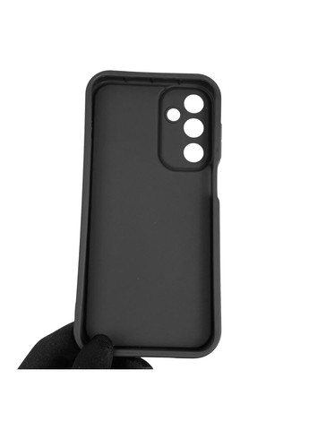 Чохол силіконовий Soft Touch з 3D принтом для Galaxy A25 5G (SM-A256B) чорний (Повний захист камери) Samsung (371652876)
