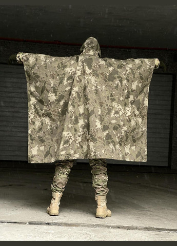 Плащ армійський камуфляжний+ подарунок на вибір No Brand (334012941)