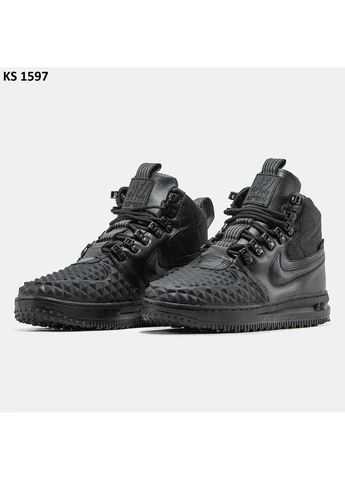 Чорні кросівки чоловічі nike lf1 duckboot black найк дакбут демісезон No Brand