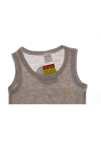 Боді майка інтерлок сіра W 68 см (31835) findik (296193204)