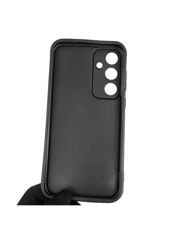 Чехол силиконовый Soft Touch с 3D принтом женским для Galaxy A35 5G (SM-A356B) черный (Полная защита камеры) Samsung (373670716)