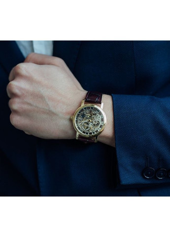 Наручний годинник чоловічий Gold Золотий (116) Winner (363318775)