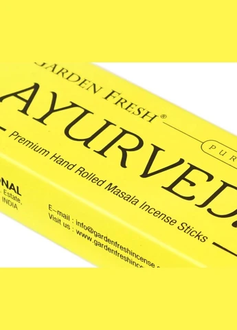 Ароматичні палички Аюрведа Garden Fresh Ayurveda No Brand (378072871)