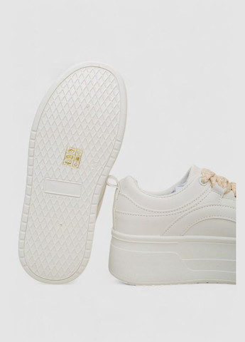 Кроссовки женские демисезонные на платформе, Gollmony белые всесезоны (317444517)