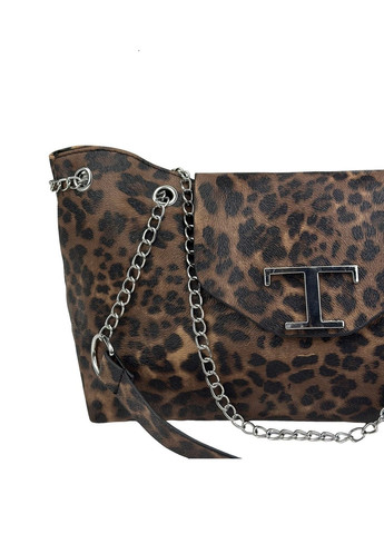 Женская сумка кроссбоди через плечо из экокожи леопардовая RoyalBag P1-1603 (331879743)