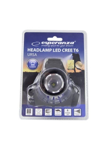 Налобный фонарь Head Lamp LED T6 Cree Draco (EOT028) Esperanza (392416683)