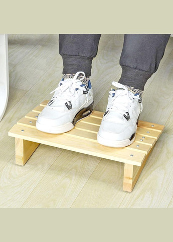 Подставка для ног из дерева Блокоан бланже (ПНГ-002501) No Brand (328415055)