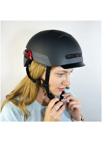 Захисний шолом BH51M NEO (L) Black (57-61см), акустика, мікрофон, сигнали поворотів та стопів, додаток, пульт BR80, Bluetooth Livall (378618491)