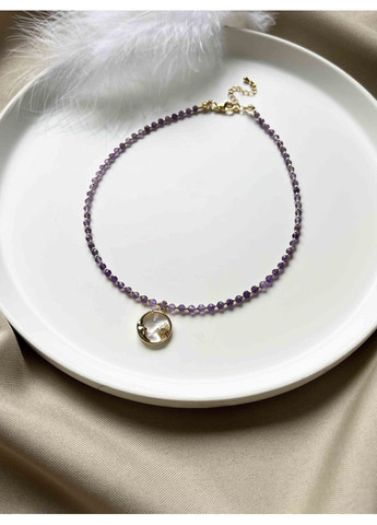 Чокер из натурального аметиста 5091 LeBijou (368559246)