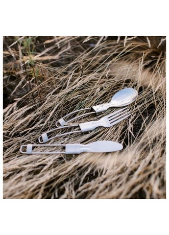 Набір туристичного посуду (T-FC-0021-metal) Tribe Compact Set сталевий (370019367)