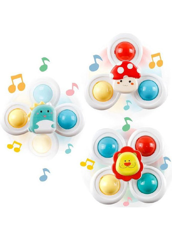 Погремушки спинеры на присоске набор из 3 шт HB0861 Fun Game (327797093)