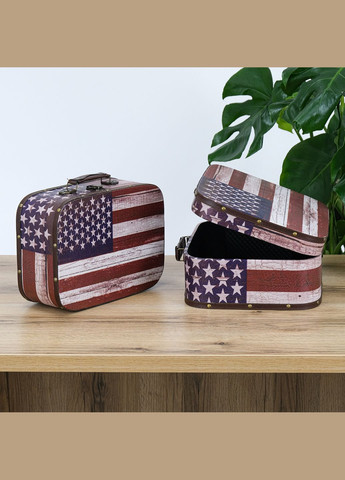Набор 2-х сундуков - Флаг США (SH31228) Гранд Презент (322190818)