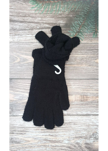 Женские одинарные варежки тедди No Brand (360534145)