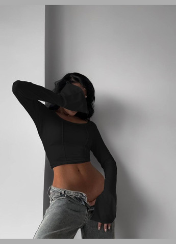 Женская кофточка укороченная No Brand (312232848)