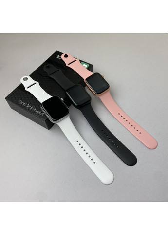 Розумний годинник X7 білий для здоров'я та фітнесу з крокоміром та моніторингом сну Smart Watch Watch 45 mm (372460524)