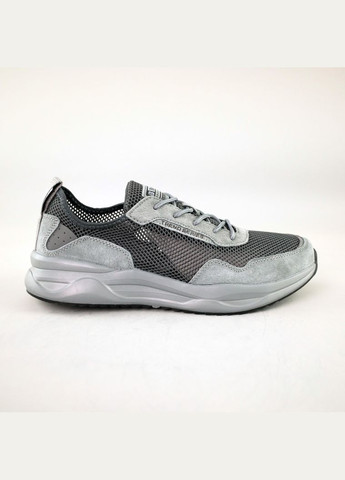 Сірі кросівки чоловічі сітка Baas