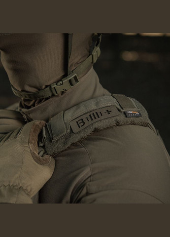 Нашивка група крові B (III) + наскрізна Laser Cut 25х80 Ranger Green M-TAC (315339333)