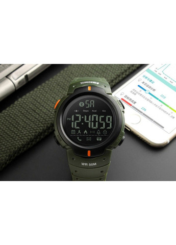 Спортивний смарт годинник 1301 Шагомер Bluetooth удароміцні Чорні Skmei (313653886)