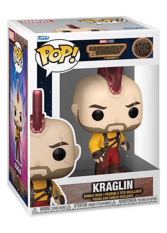 Фігурка Фанко Поп Вартові Галактики Guardians of the Galaxy Краглін Kraglin 10 см №1209 Funko Pop (296492047)