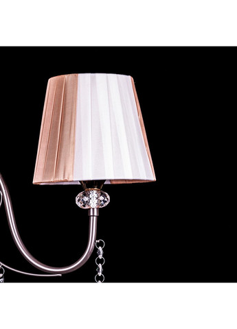 Класична люстра з абажурами на 5 лампочок NH5268/5/COFFEE+FGD, No Brand (352229779)