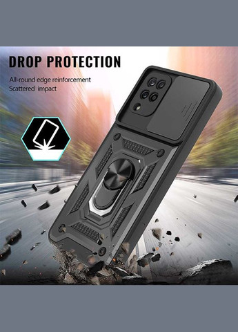 Ударопрочный чехол Camshield Serge Ring для Samsung Galaxy M33 5G Black No Brand (340064013)