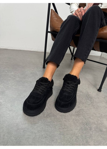 Черные 🖤 кеды "winter lux" - когда зима выглядит стильно No Brand