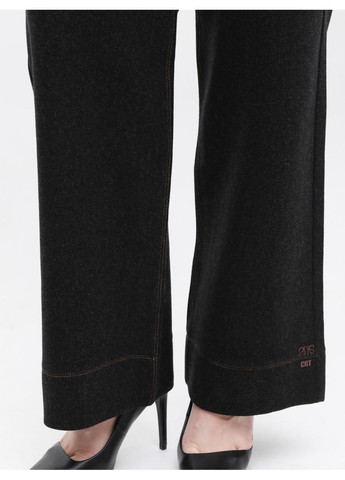 Штани жіночі чорні широкі теплі CARMITO Палаццо (369668882)