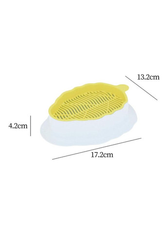 Лоток для гидропонного выращивания микрозелени и рассады листочек бело-желтый (NR0137_3) No Brand (303898418)