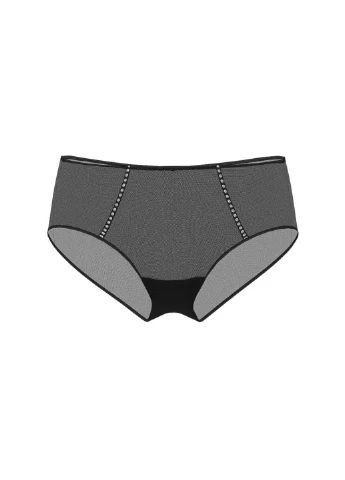 Трусики-чики жіночі мереживні PINK Wink Cheeky Panty чорні Victoria's Secret (381280516)
