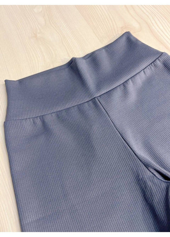 Шорты женские 113 велосипеды в рубчик средней длины серые PRENSES (331346287)