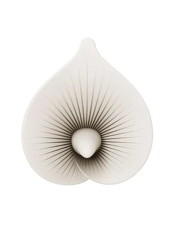 Роскошный вибромассажер Calla Blossom Pink, двусторонний, 2 мотора Zalo (383077141)