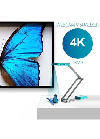 Сканер A3 Visualizer 7 Dyslexic (13MP 4K UltraHD MIC 4-in-1 USB книжковий блакитний) Canon IRIScan (360394684)