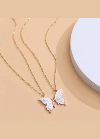 Парні підвіски дружби з метеликами, прикраса з метеликом, підвіски для подруг, ланцюжок, кулон, кольє Fashion Jewelry (339870300)