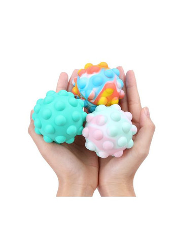 Антистрес мячик для зняття стресу по дит pop it No Brand (315633220)