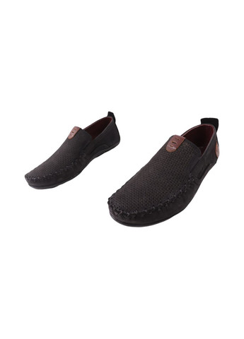 Мокасини чоловічі чорні натуральний нубук Max Step 32-25LTMP (330641702)
