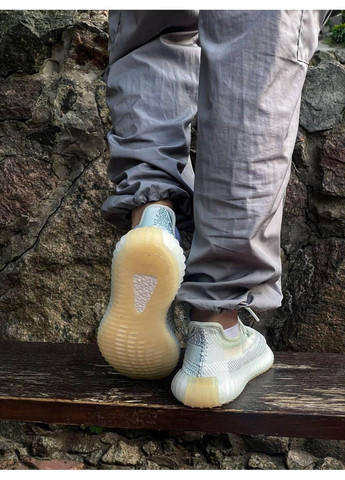 КРОСІВКИ ЖІНОЧІ ADIDAS YEEZY 350 V2 CLOUD WHITE 1 АДІДАС ІЗІ БУСТ No Brand сірі демісезони (369389655)