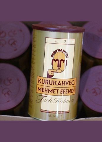 Турецька кава мелена Kurukahveci Mehmet Efendi 500 г Оригінал, кава для турки No Brand (347311715)