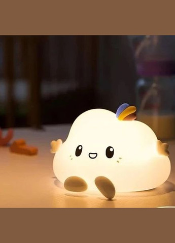 Світильник акумуляторний LED Losso Малюк хмара для дітей білий (2078062611) No Brand (328261741)