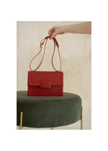 Сумка жіноча шкіряна через плече Kelly червона The Wings (302008435)