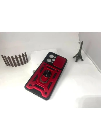 Протиударний чохол Xiaomi Poco X5 Pro 5G з кільцем і шторкою, чохол на телефон ксіомі Поко Х5 Про 5 г Getmann (396508033)