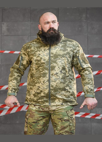 Тактическая демисезонная куртка 7.62 Tactical пиксель No Brand (322007100)