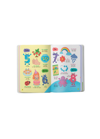 150 перших слів. Цифри, форми, кольори Столяренко Катерина Crystal Book (327876431)