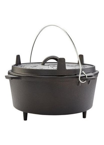 Котел туристический Askja Pot 33 cm / 10 L Black (266018) (DAS303245) Groenberg Askja Pot 33 cm / 10 L Black (266018) (370019606)