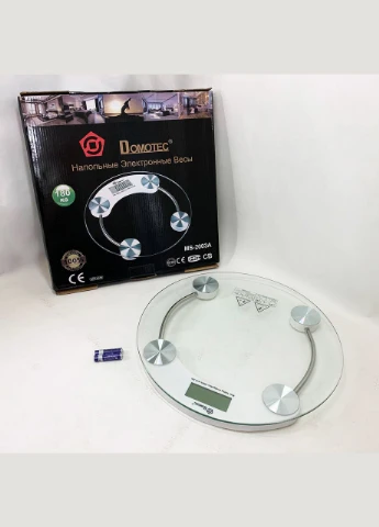 Напольные весы MS-2003A электронные стеклянные с LCD дисплеем до 180 кг Domotec (381038367)