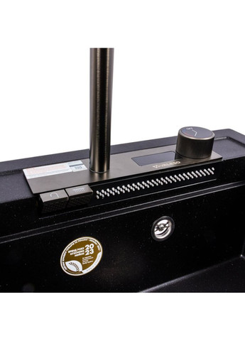 Мойка гранитная (черный металлик) 5149 VIVA матовая Valeso (364503354)