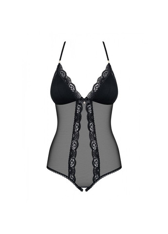 Боди из прозрачной сеточки 841-TED-1 с открытым доступом,, Obsessive (331170164)