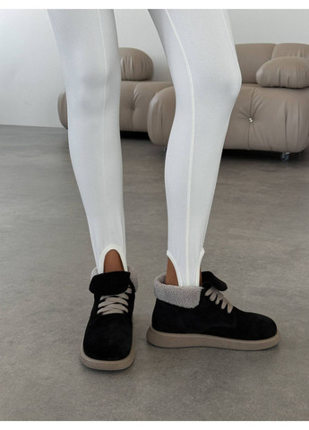 Зимние зимние ботинки анатомические barefoot Helen из натуральной замши