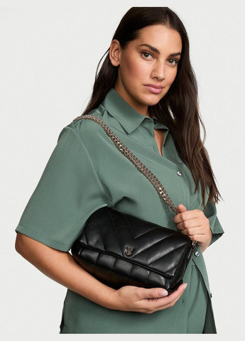 Сумка женская Medium Crossbody черная Victoria's Secret (336873419)