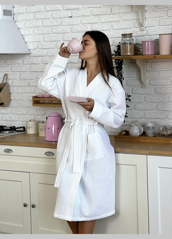 Довгий бавовняний халат Vakko (315863531)