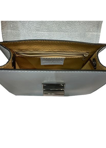 Сумка женская кожаная гладкая голубая маленькая итальянская кроссбоди (Д/Ш/В) 17/8/13(см) Felicita (336377659)